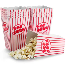 Movie Night Popcorn Boxes For Party (20 Pack) - Paper Popcorn Buckets -, Movie