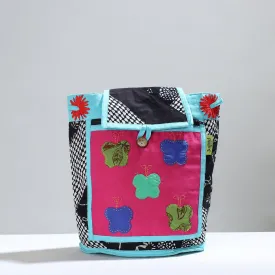 Multicolor - Jugaad Patchwork Handmade Pithu Bag 85