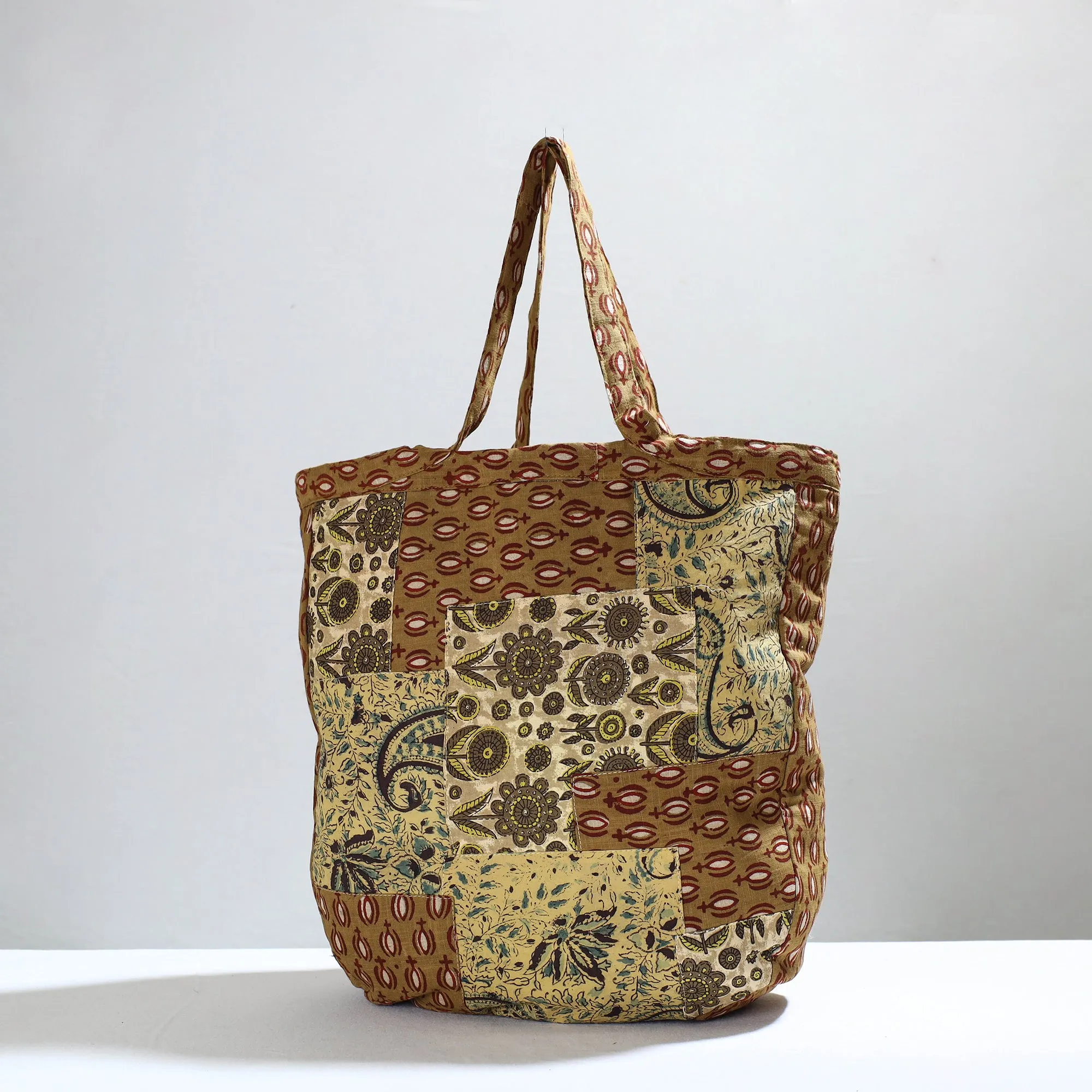 Multicolor - Jugaad patchwork Handmade Tote Bag 10