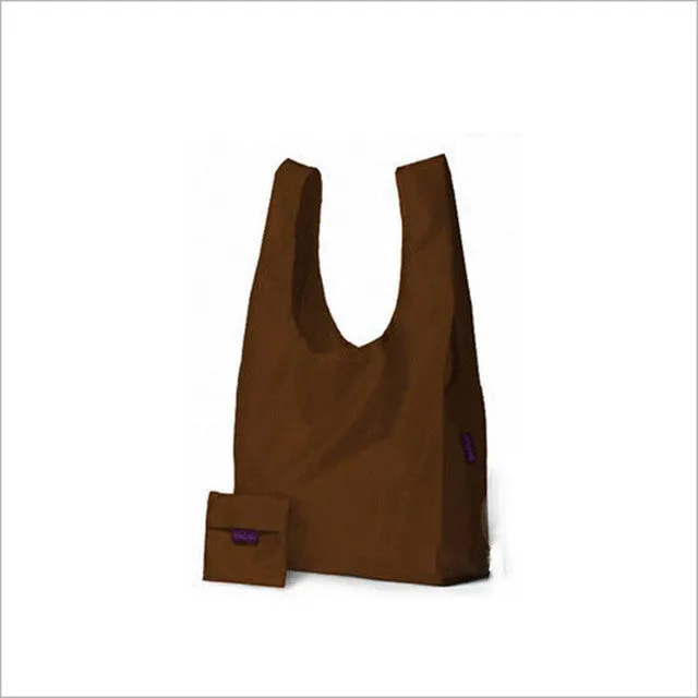 New Square Pocket Shopping Bag Candy 11 colors Available Eco-friendly Reusable Folding Handle Polyester Bag