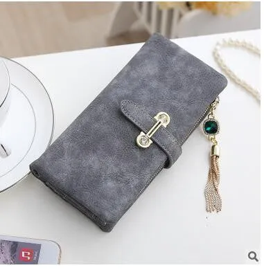 Nubuck Leather Women Wallets Female Fashion Zipper Small Wallet Women Short Coin Purse Holders Retro Wallet and Purses portfolio