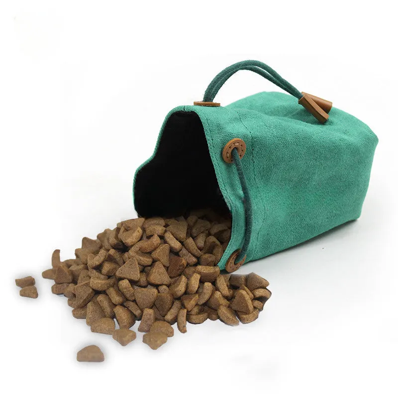 Portable Waterproof Dog Treat Pouch  Perfect for Outdoor Training