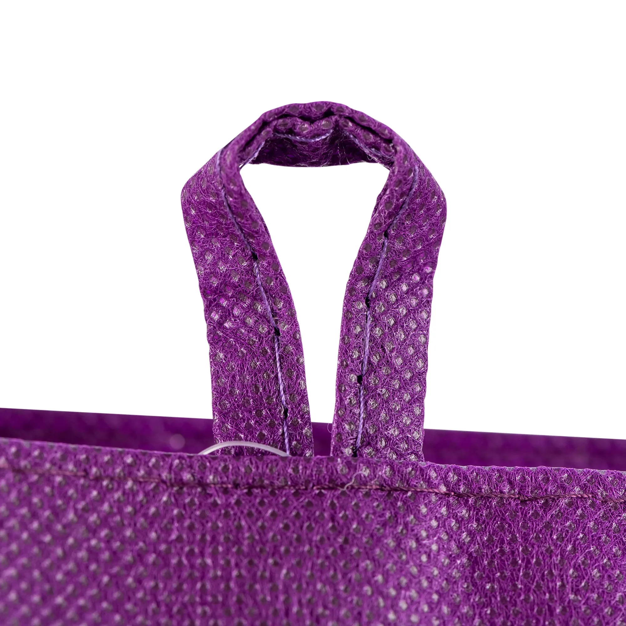 Purple Eco Tote Bag "Greatest Of These Is Love"