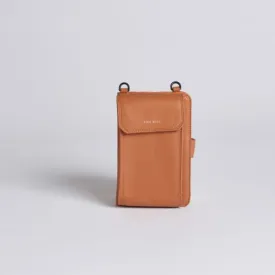 Rae Phone Crossbody - Caramel