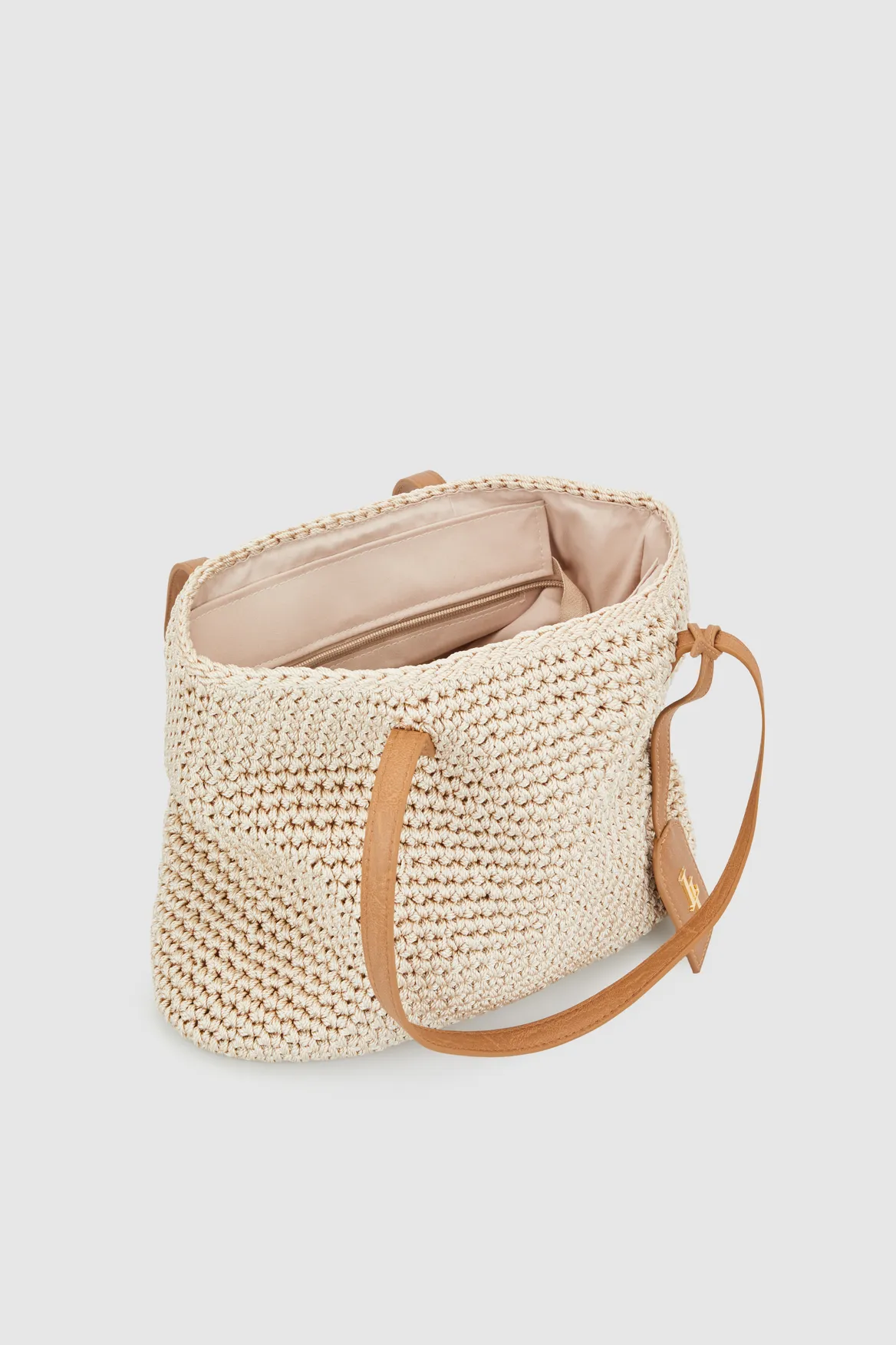 Rayon Crochet Tote Bag