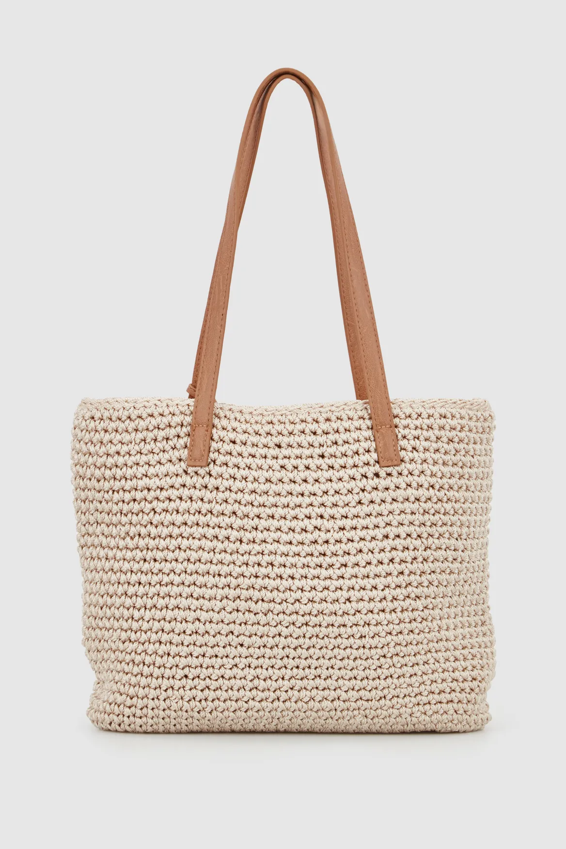 Rayon Crochet Tote Bag