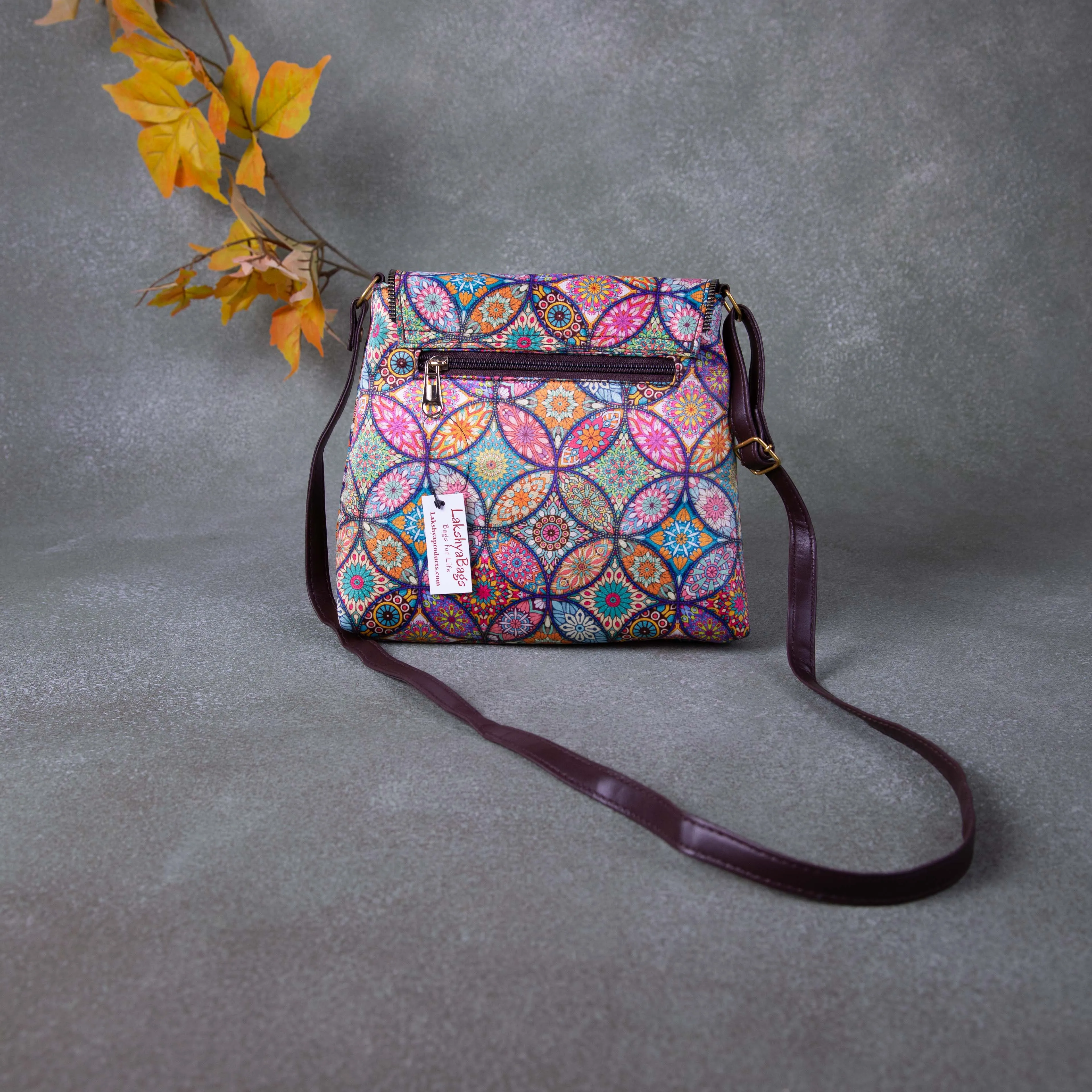 Regular Slings Multi-Colour with Circle Design.