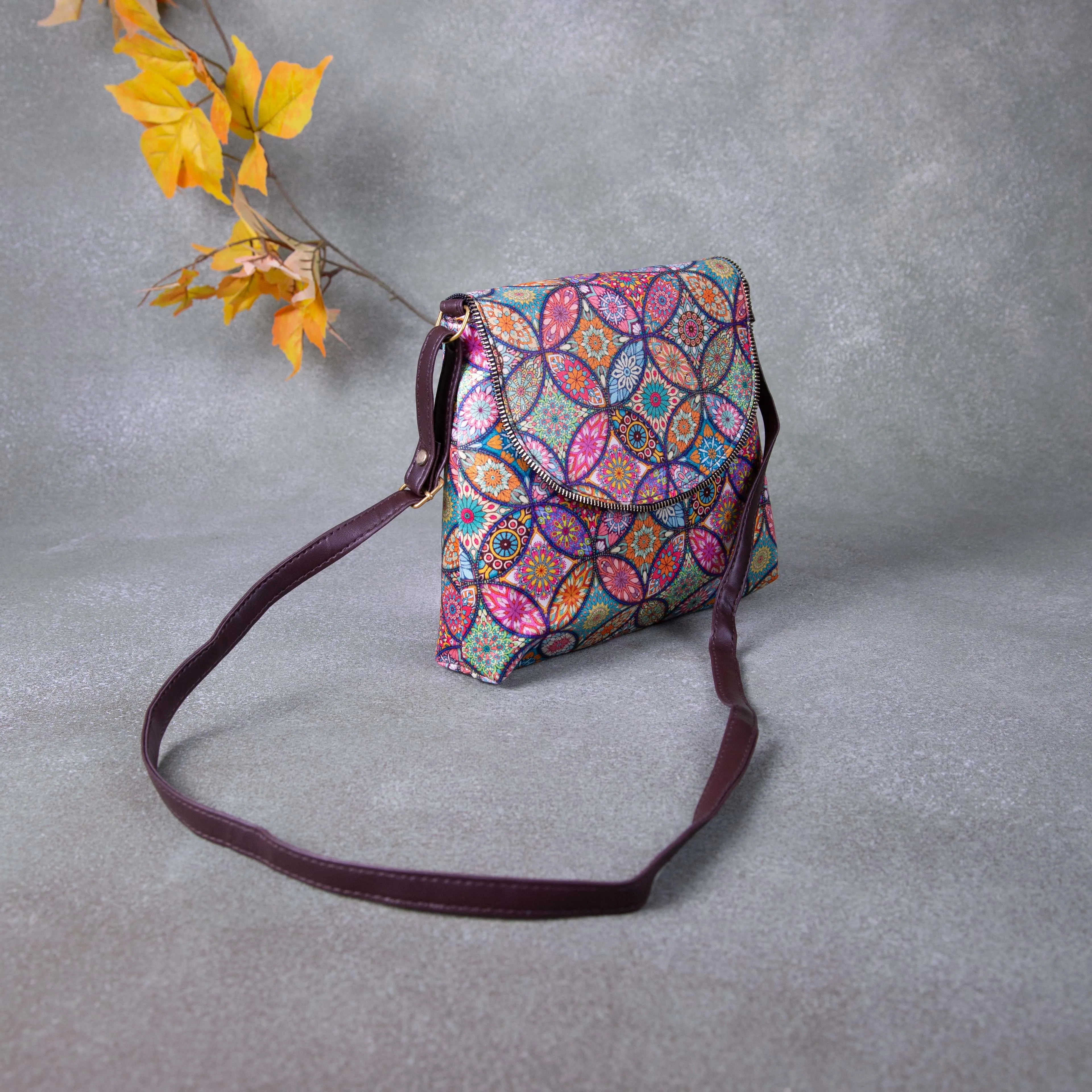 Regular Slings Multi-Colour with Circle Design.