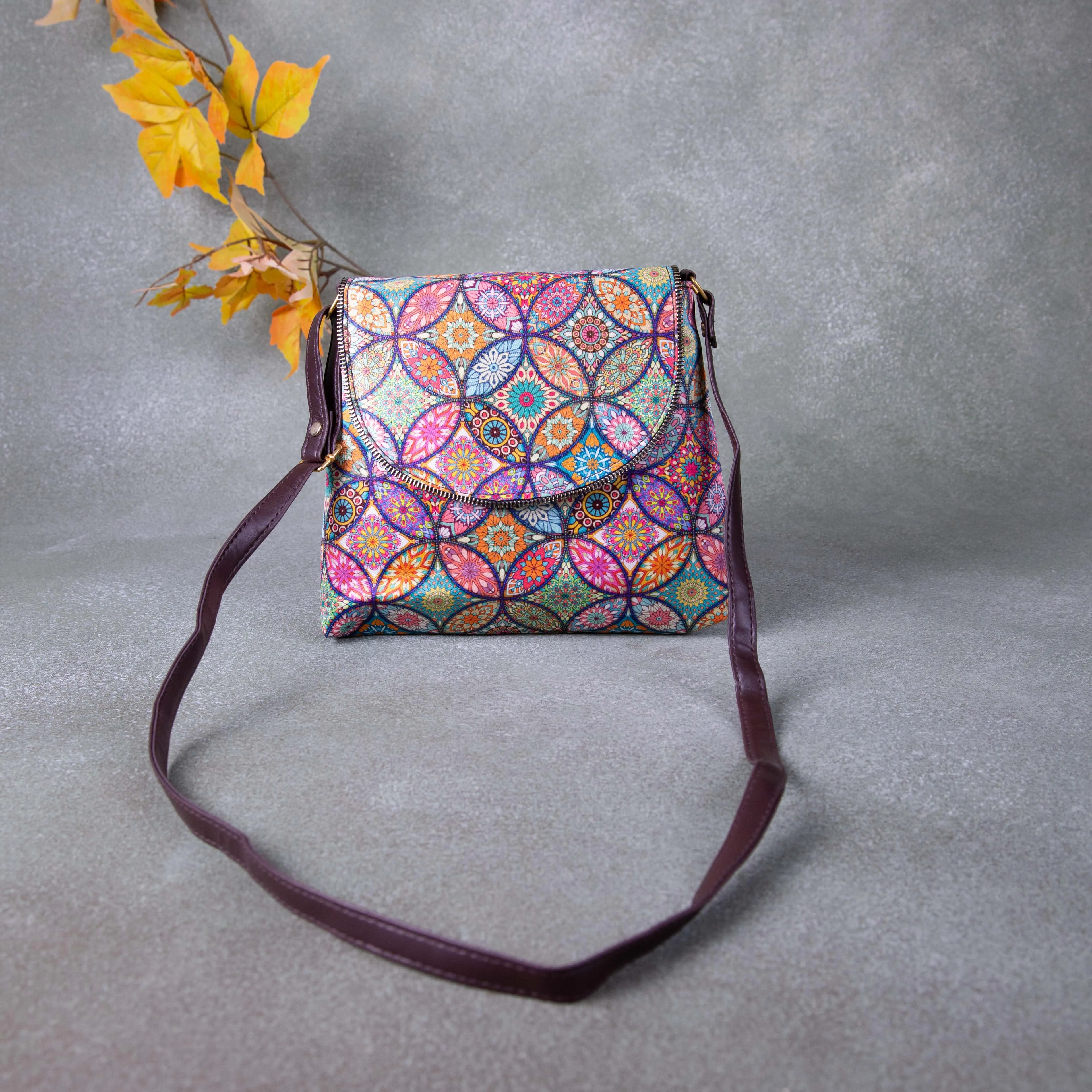 Regular Slings Multi-Colour with Circle Design.