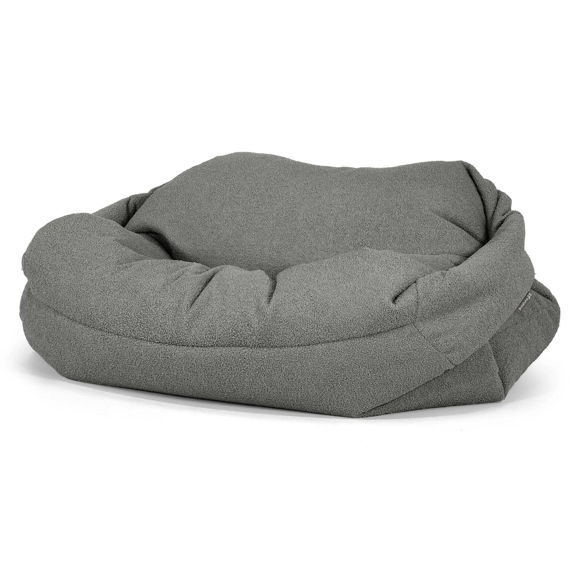 Sabine Bean Bag Sofa - Boucle Grey