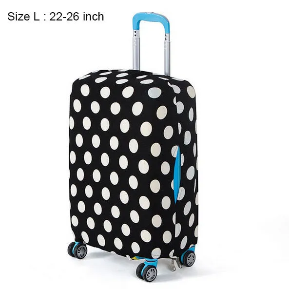 suitcase covers luggage cover protector elastic dustproof cover protection on luggage with spandex fabric fashion design