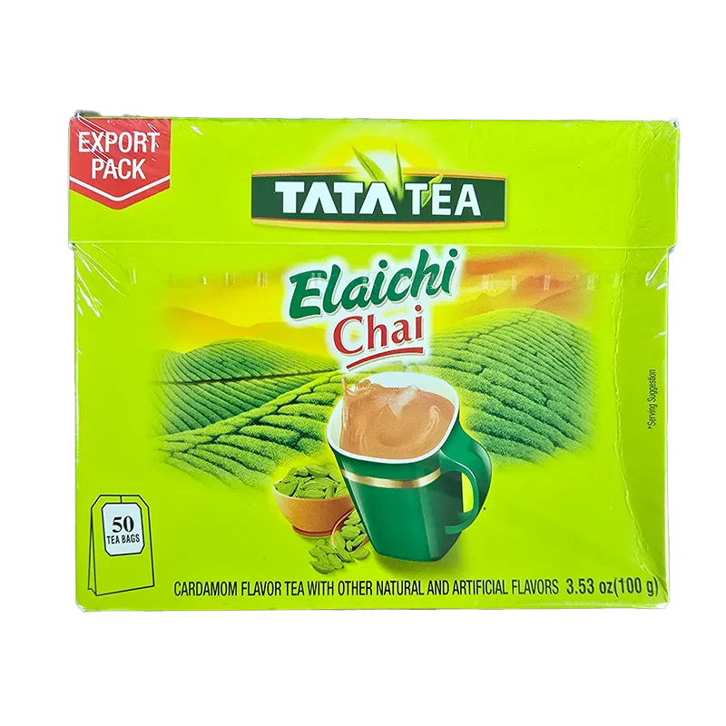 Tata Tea Elaichi Chai Tea Bags - 50 Tea Bags (100gm)