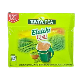 Tata Tea Elaichi Chai Tea Bags - 50 Tea Bags (100gm)