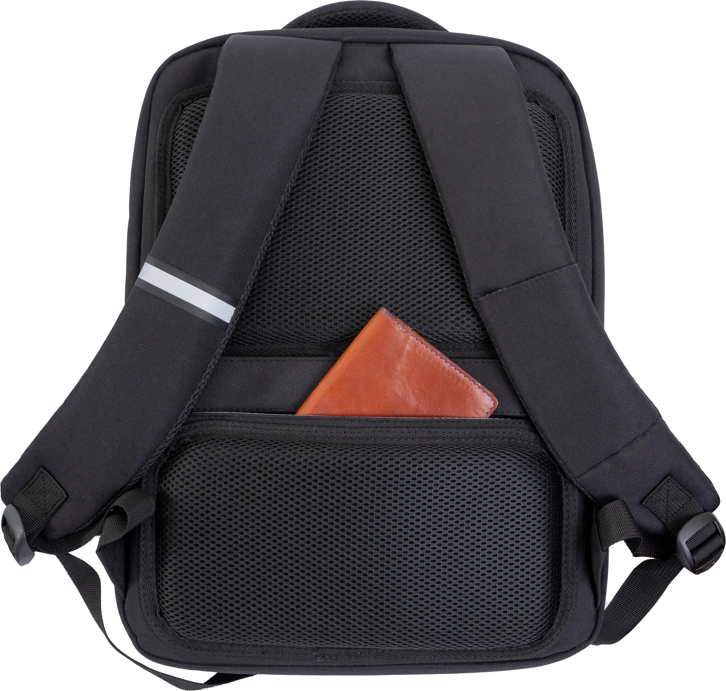 The Collins | 18-In Twill Workbook Backpack with USB Port