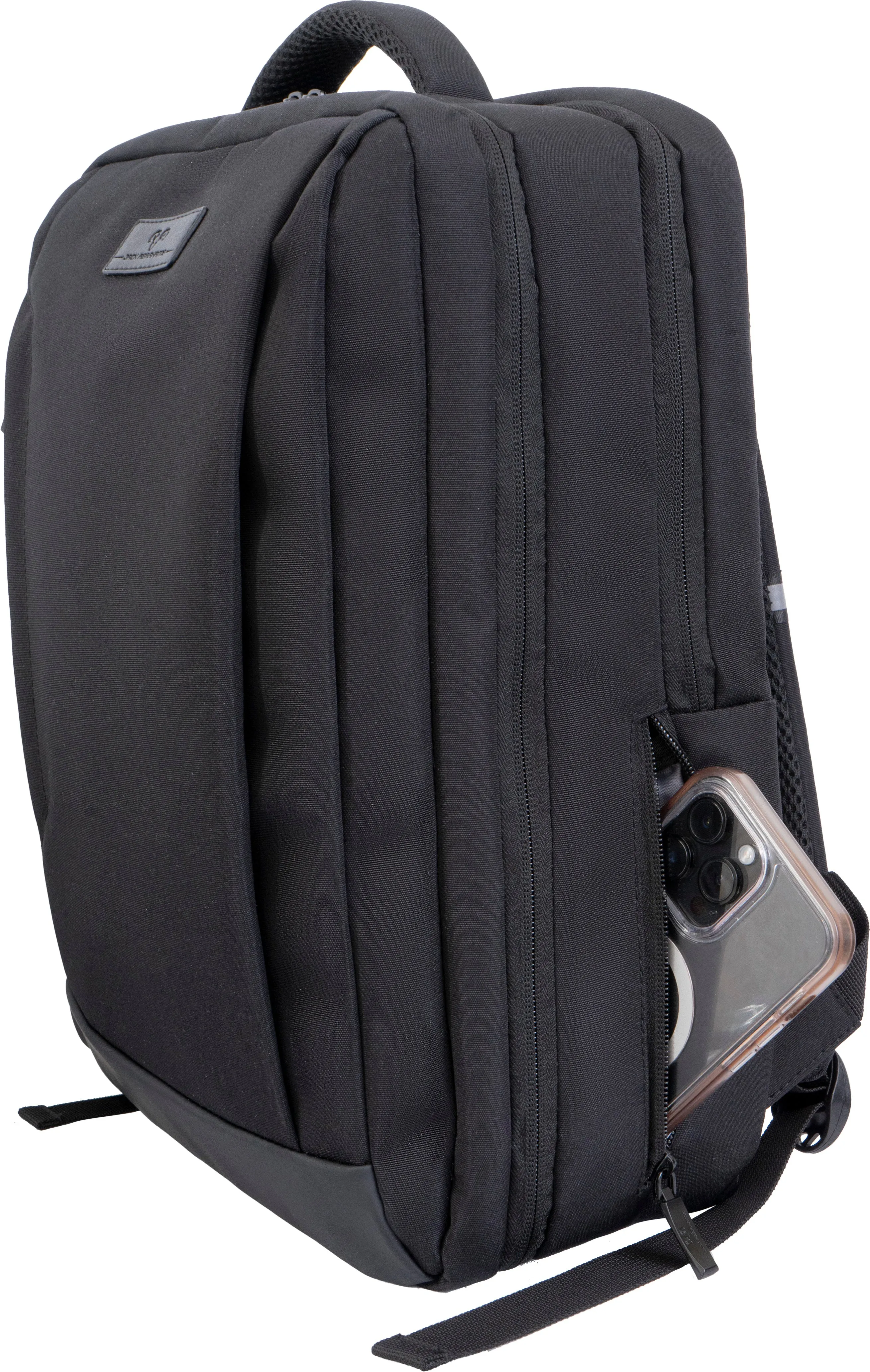 The Collins | 18-In Twill Workbook Backpack with USB Port