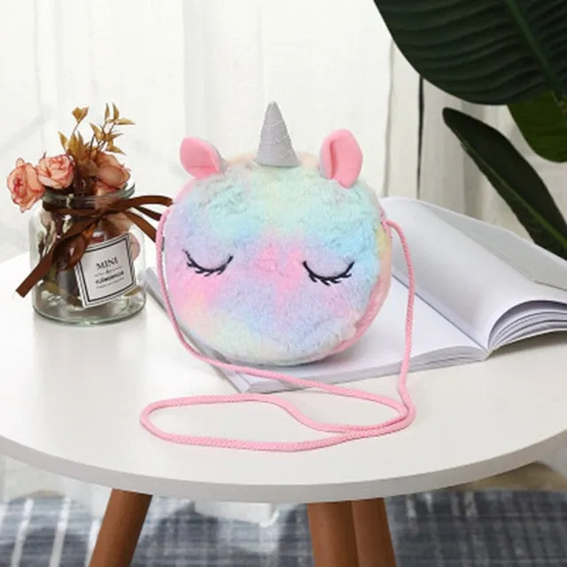 Trendy Crossbody Cartoon Unicorn Shoulder Bag