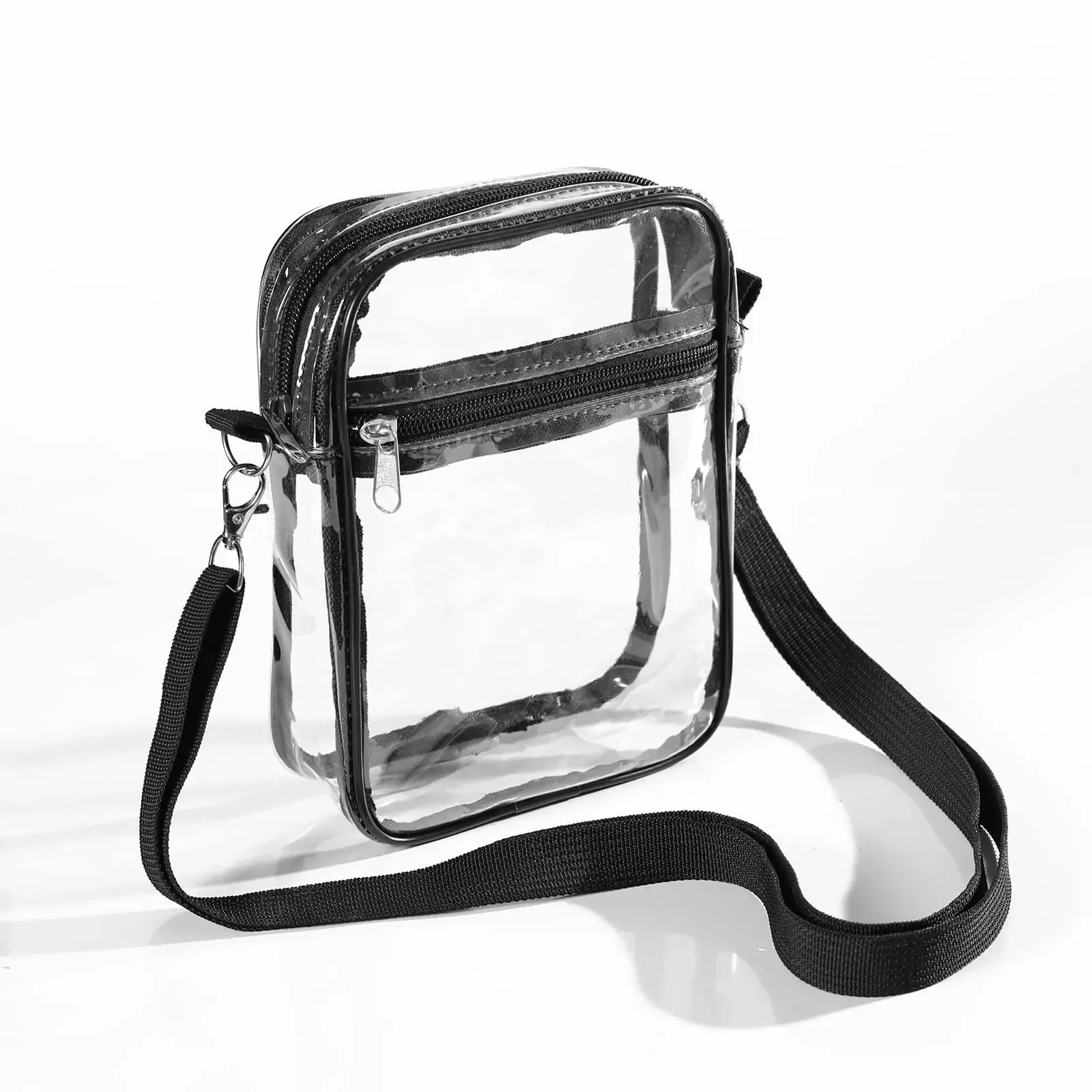 Trendy Transparent Casual Crossbody Handbag