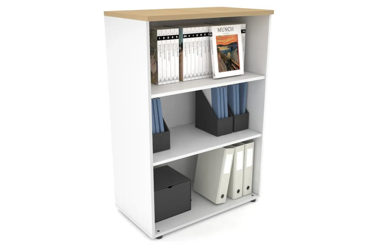 Uniform Medium Open Bookcase [800W x 1170H x 450D]