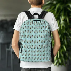 Unisex Stag Beetles Opposites Backpack Textiles by Robert Bowen