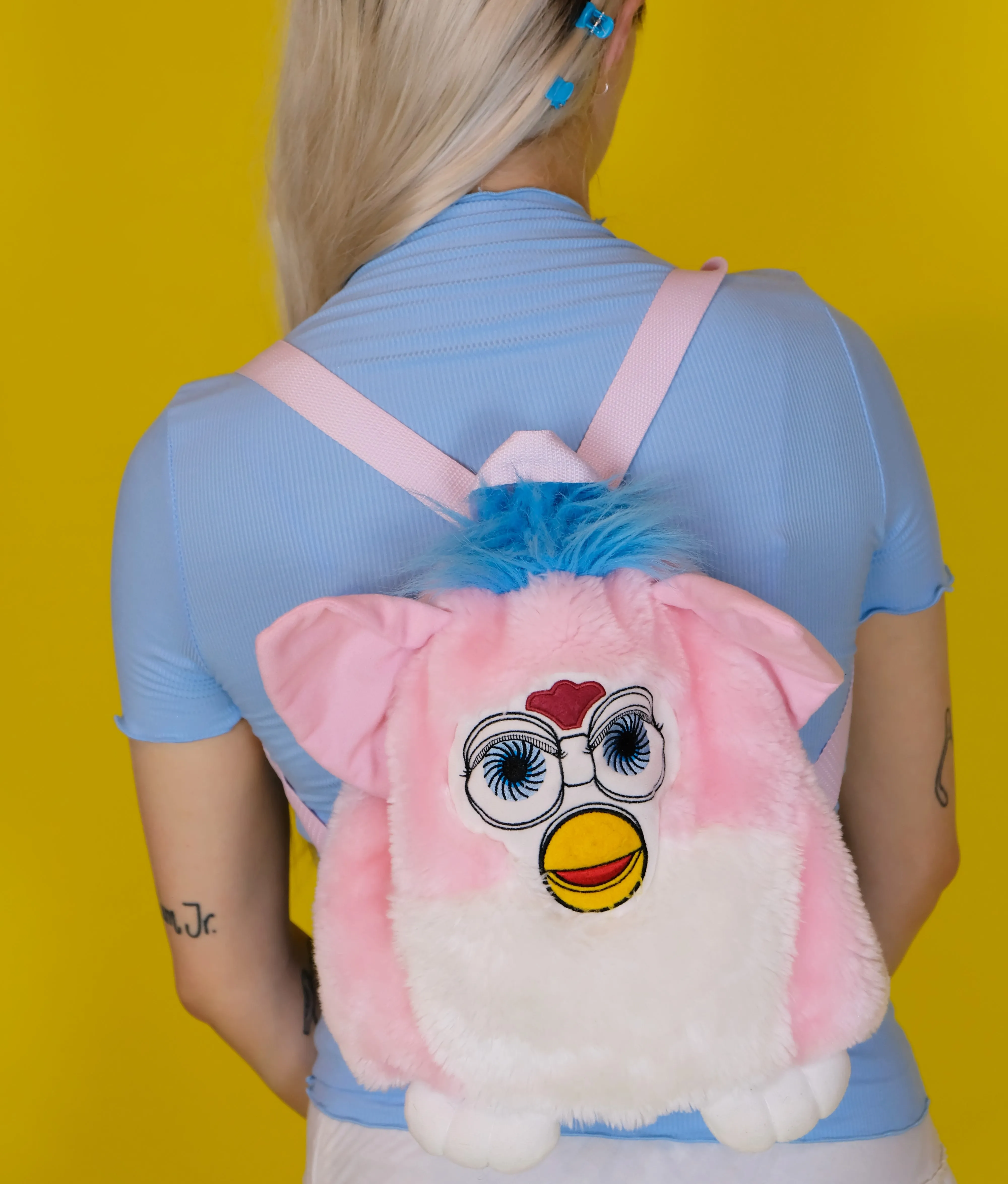 Rare 1999 Vintage Furby Collectible Backpack