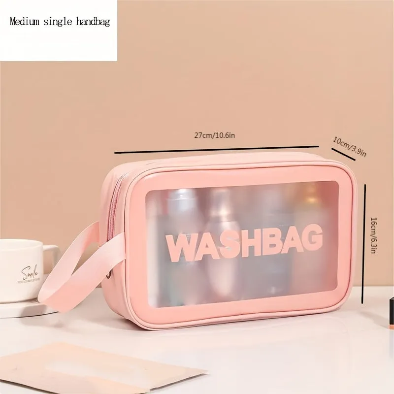 Waterproof Portable Cosmetic Bag Organize Travel  Stay Stylish