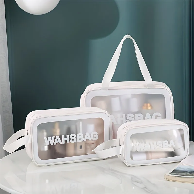 Waterproof Portable Cosmetic Bag Organize Travel  Stay Stylish